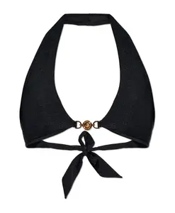 Верх от бикини Versace, черный