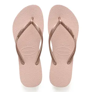 Женские тонкие шлепанцы Havaianas, светло-розовый