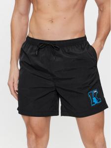 Пляжные шорты стандартного кроя Karl Lagerfeld, черный