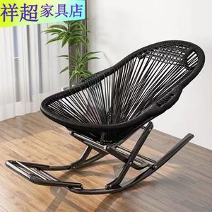 Vinoya Кресло-качалка для взрослых bright black, усиленная стальная рама