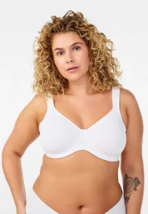 Бюстгальтер с треугольными чашками bequemer mit und geformten Devoted By Zizzi, Bright White