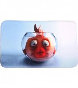 Коврик для ванной SANILO Goldfisch 70x110 cm, 70x1,5x110 см, оранжевый