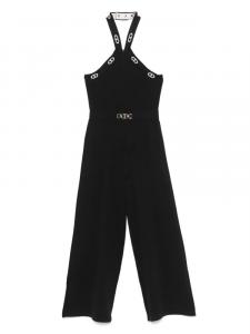 Детский комбинезон с логотипом TWINSET TWINSET Kids, черный