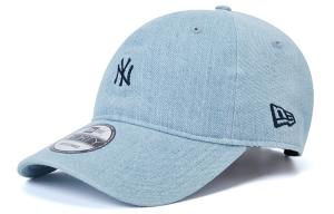 New Era Бейсболка унисекс джинсовая синяя, Denim Blue