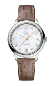 Часы Omega de ville prestige co‑axial master chronometer 34 мм