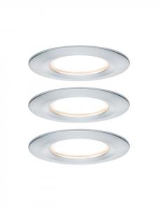 Базовый комплект встраиваемых светодиодных светильников Nova, жесткий корпус  Paulmann