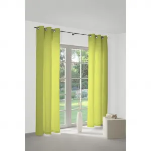 Штора NEUFAHRN с люверсами, 1 шт. Wirth, Limone