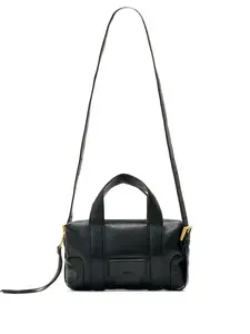 Сумка-шопер Ares из кожи Allsaints, черный