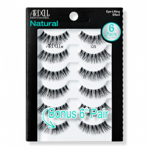 Натуральные накладные ресницы #120, мультиупаковка Ardell