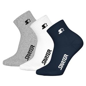Носки унисекс, упаковка из 3 пар носков Stretch-STARTER, 3 пары, четвертные пары