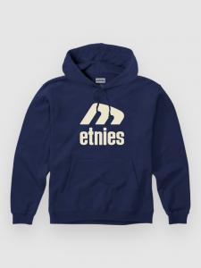 Худи Etnies Icon E Hoodie, navy/tan
