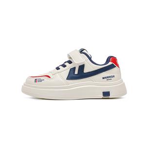 Противоскользящие детские кроссовки для скейтбординга серии Rhythm WARRIOR, бежевый/синий/красный