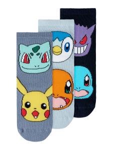 NAME IT Носки 'NMMNORIS POKEMON' в цветах Navy, Dusty Blue, Light Blue