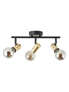 Brilliant Потолочный светильник "Керри" в черно-золотом исполнении - (Ш)35,5 x (В)14,5 см