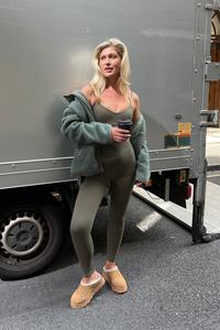 Комбинезон с бретелями South Beach, зеленый