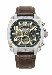 Часы с хронографом NORWOOD Police, коричневый