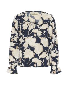 Cream Блузка 'CRClaire' в темно-синем цвете
