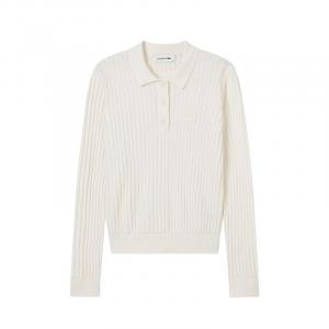 LACOSTE Женская поло в цвете экрю