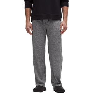 Мягкие джерси повседневные брюки мужские Lululemon, черный/серебристый