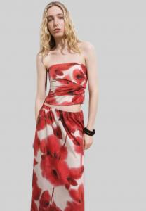 Топ Mango, кремовый