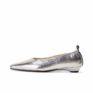 Повседневные однобортные туфли женские SHOEMAKER QUEEN, Silver