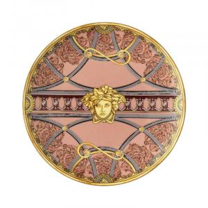 Rosenthal Versace La Scala del Palazzo - Тарелка для хлеба розовая 17 см Rosenthal meets Versace, красочный
