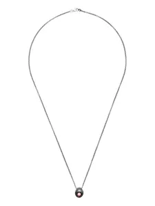 Серебряное колье с гранатом Rosa Maria