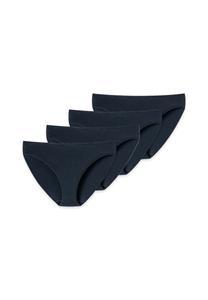 Трусы Tai, набор из 4 шт, бамбуковый хлопок Uncover by SCHIESSER, темно-синий