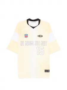 Футболка с цветочным номером Ih Nom Uh Nit, желтый