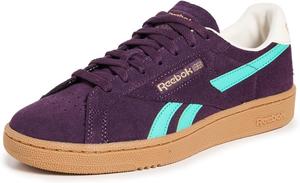 Кроссовки Reebok Unisex Adult Club C Grounds, черный/зеленый
