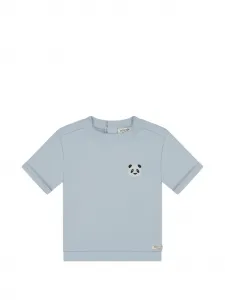 Футболка с подворотами на рукавах Donsje, синий