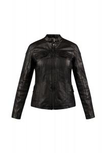 Мила кожаная куртка 7eleven, черный