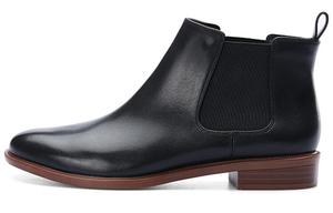 Женские ботинки Clarks на каблуке, черный