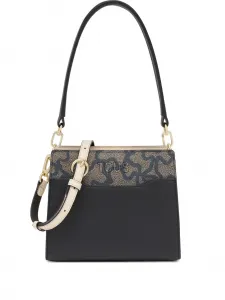 Кожаная сумка через плечо с логотипом TOUS, черный