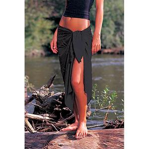 Юбка Cocoon Silk Pareos Bed Sheet, черный