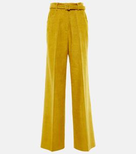 Широкие брюки Norman с высокой талией Gabriela Hearst, Medallion