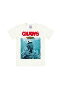 Футболка Easyfit Cookie Monster - GNAWS LOGOSHIRT, цвет Almost White