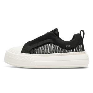 Износостойкие дышащие низкие кроссовки для детей и подростков Kung Fu partners, черный