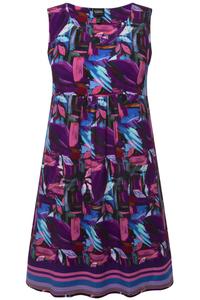 Мини платье Ulla Popken, Dark purple