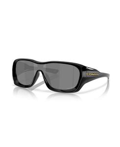 Солнцезащитные очки унисекс прямоугольной формы, De La Salle OO9493 Oakley, Polished Black