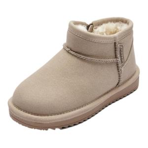 Детские утепленные ботинки Kids BALABALA, хаки