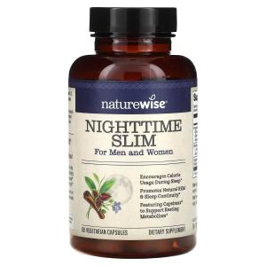 Добавка NatureWise NightTime Slim для мужчин и женщин, 60 капсул