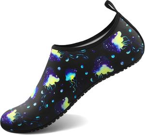 Водные тапочки для женщин и мужчин, быстро сохнущие акваноски для плавания, пляжа, занятий йогой, спорта, аксессуары для бассейна и кемпинга, необходимые для взрослых и молодежи, размеры Athmile, Jellyfish
