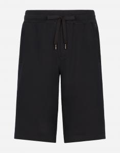 Джоггеры из джерси с нашивкой-логотипом Dolce & Gabbana, синий