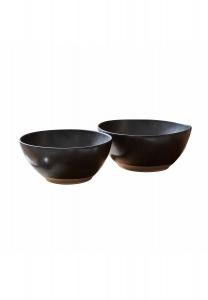 Набор салатников Biarré, 2 шт., черный Loberon, черный