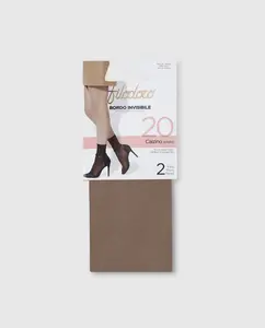 Набор из 2 прозрачных гладких браслетов Filodoro, цвет Natural