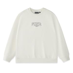 Футболка унисекс облачно-белая FILA FUSION