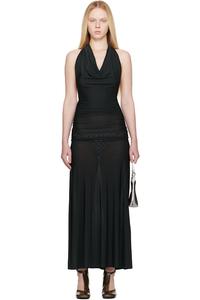 Длинное платье Jay Paloma Wool, зеленый