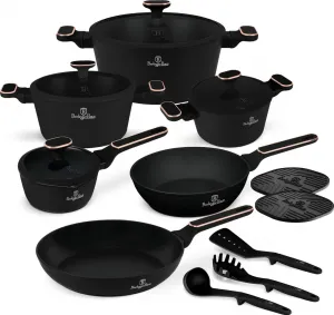 Набор посуды Black Rose BH8363/15 предметов Berlinger Haus
