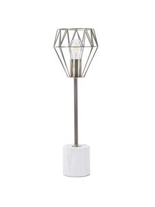 Настольные лампы MOONI из латуни/белого металла - (Ш) 13 x (В) 49 x (Д) 13 см